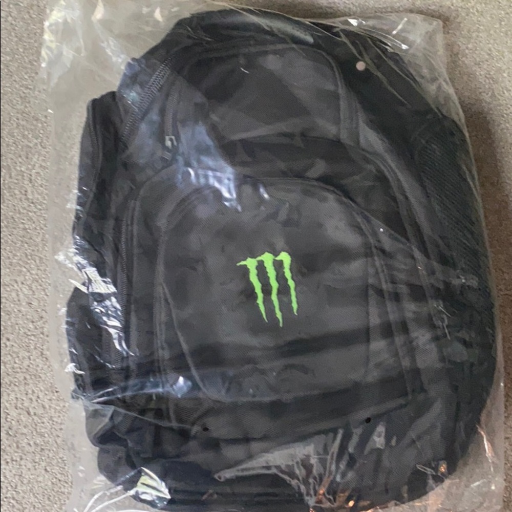 Unisex authentic Monster Energy backpack